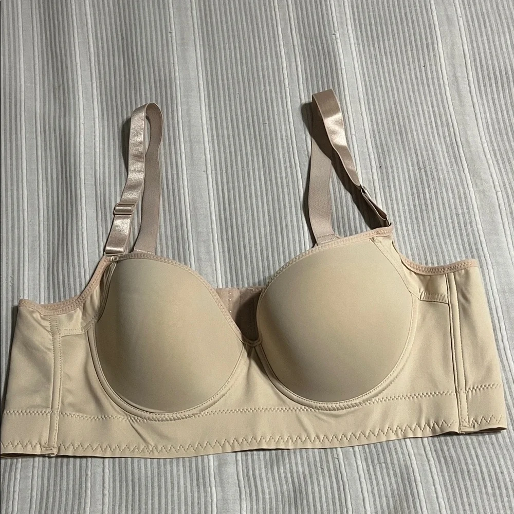 Elegant Beige Women's Bra